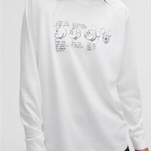 Lululemon Mickey Sketch Long Sleeve Tee